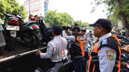 Pemprov DKI Tindak Parkir Liar di Sejumlah Wilayah