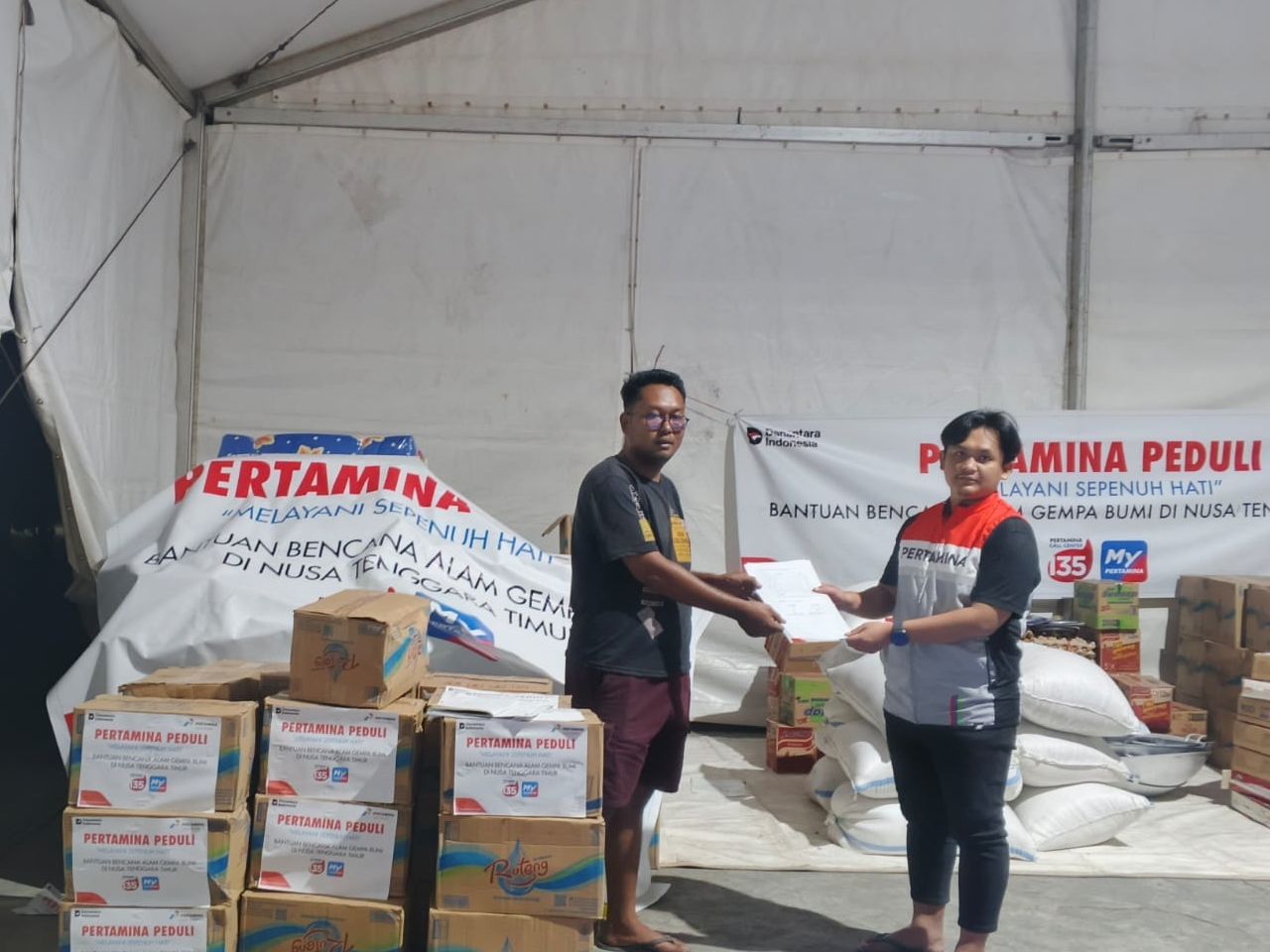 Tanggap Darurat Bencana NTT: Pertamina Hulu Energi Kirim Logistik dan Personel  Bantuan.