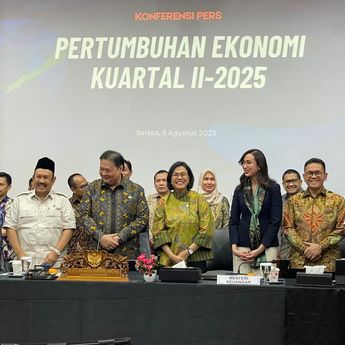 Airlangga Semringah Ekonomi RI Kuartal II 2025 Tumbuh 5,12 Persen, Lebih Tinggi dari Malaysia dan Singapura