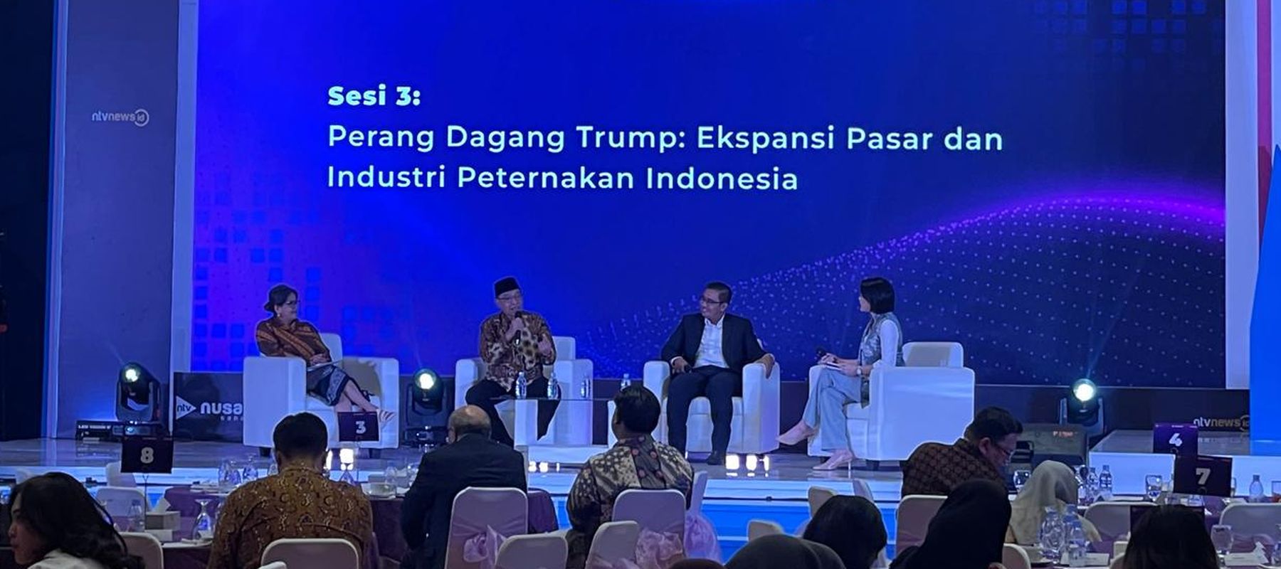 Forum diskusi NTV Insight sesi 3 dengan tema ekspansi pasar dan industri peternakan Indonesia