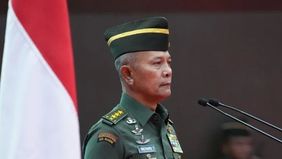 Kasum TNI Letjen TNI Richard Tampubolon, mewakili Panglima TNI Jenderal TNI Agus Subiyanto, menerima laporan korps kenaikan pangkat bagi 32 Perwira Tinggi (Pati) TNI pada Kamis, 13 Februari 2025.