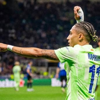 Berebut Sepatu Emas Liga Champions 2024/2025, Raphinha Teratas Bersama Guirassy