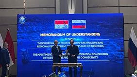 Menteri Koordinator Bidang Infrastruktur dan Pembangunan Kewilayahan, Agus Harimurti Yudhoyono (AHY), menjalin pertemuan strategis dengan Penasihat Kepresidenan Rusia sekaligus Ketua Dewan Maritim Rusia, Nikolai Patrushev.