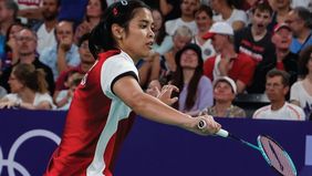 Gregoria Mariska Tunjung menjadi tunggal putri Indonesia pertama yang lolos ke perempat final setelah Maria Kristin pada Olimpiade Beijing 2008.