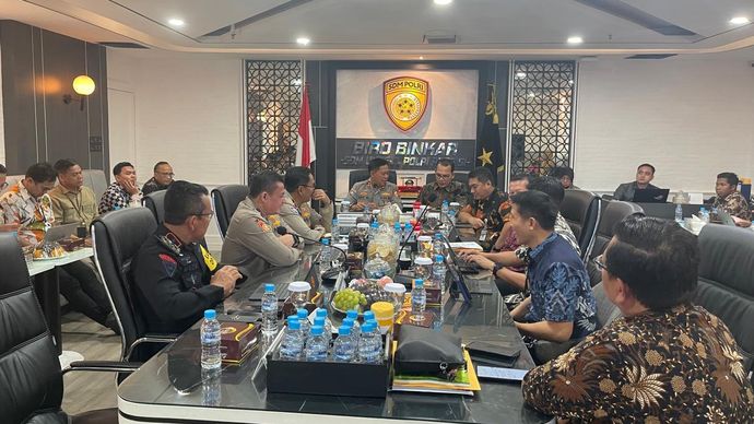 Kementerian Pertanian (Kementan) bersama Kepolisian Republik Indonesia (Polri) menjalin kolaborasi strategis untuk mendukung percepatan swasembada pangan/Ist