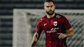 Jordi Amat tak terlihat di dua hari TC.