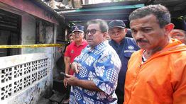 Rano Karno Tinjau Pengungsi Kebakaran Bukit Duri Jaksel, Janji Lakukan Bedah Rumah