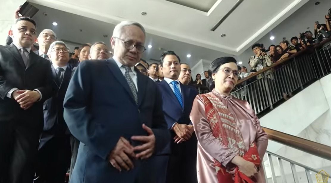 Perpisahan Sri Mulyani Sebagai Menteri Keuangan <b>(Youtube)</b>