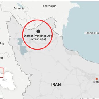 Presiden Iran Ebrahim Raisi Meninggal Dunia, Ini Titik Lokasi Jatuhnya Helikopter