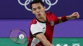 Jonatan Christie gagal merebut medali pada Olimpiade Paris 2024. 