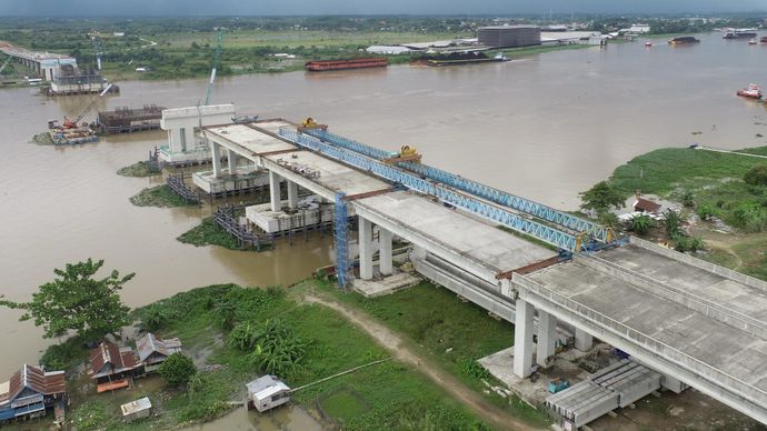 Jalan Tol Trans Sumatera (JTTS) Ruas Palembang&ndash;Betung