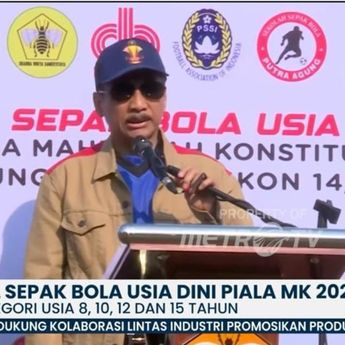 104 Sekolah Sepak Bola Jabodetabek Siap Perebutkan Piala Ketua Mahkamah Konstitusi 2026