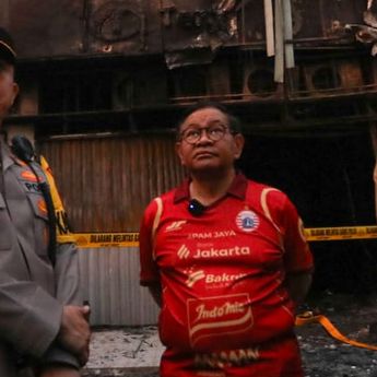 Pramono Tekankan Pentingnya Keselamatan Usaha Usai Kebakaran di Gedung Cempaka Baru