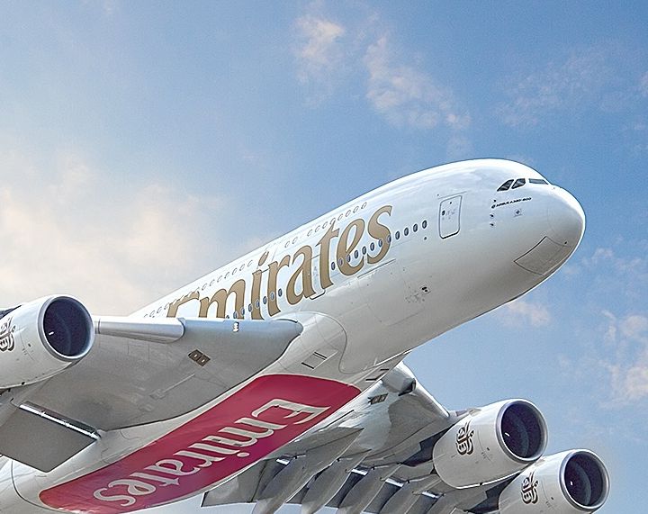Pesawat Emirates  <b>(Instagram @emirates)</b>