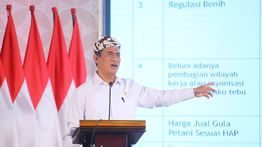 Mentan Amran Proyeksi Produksi Gula Nasional Tahun Ini Capai 2,9 Juta Ton