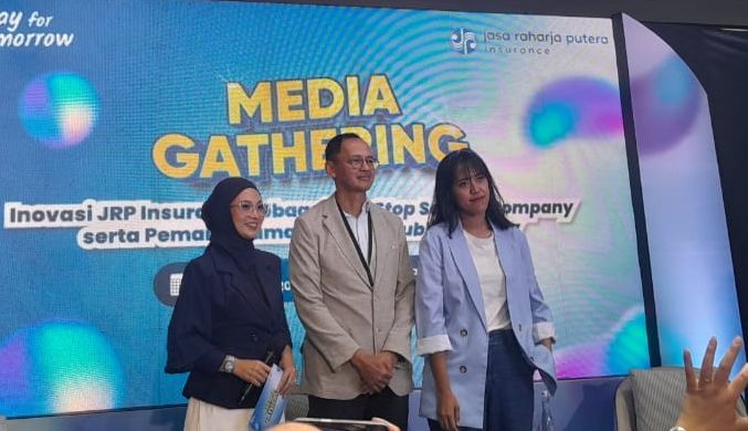 Media Gathering JRP Insurance <b>(NTVNews.id/ Adiansyah)</b>