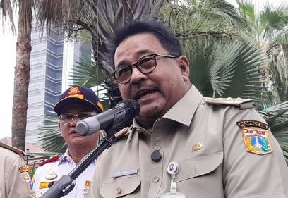 Pramono Anung dan Rano Karno <b>(ntvnews.id/ Adiansyah)</b>