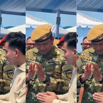 Gibran Posting Momen Ucapin Ultah ke AHY di Batujajar