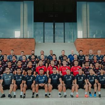  Patrick Coret Arhan, Shayne, Asnawi, Jordi dan Reza dari Skuad Timnas Indonesia Vs China