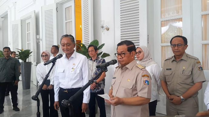 Dody Hanggodo dan Pramono Anung