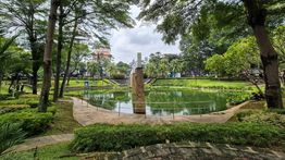 Progres Pembangunan Taman Bendera Pusaka Baru 92 Persen