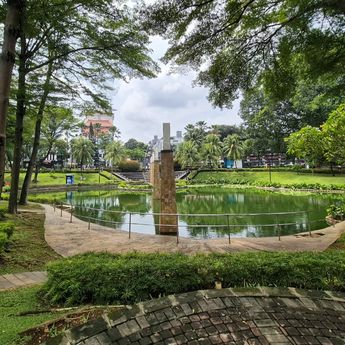 Progres Pembangunan Taman Bendera Pusaka Baru 92 Persen