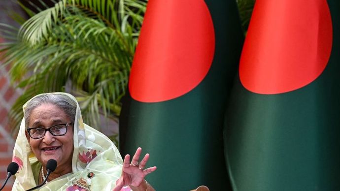 Perdana Menteri (PM) Bangladesh Sheikh Hasina 