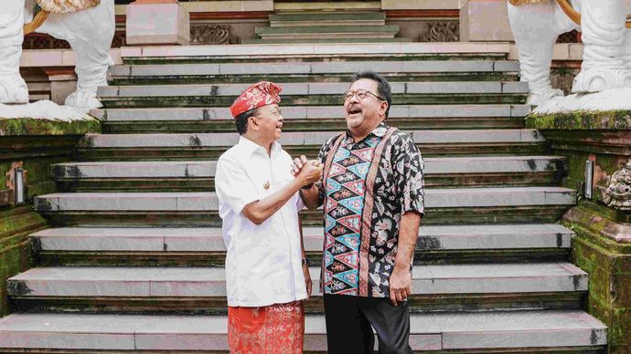 Gubernur Bali dan Rano Karno