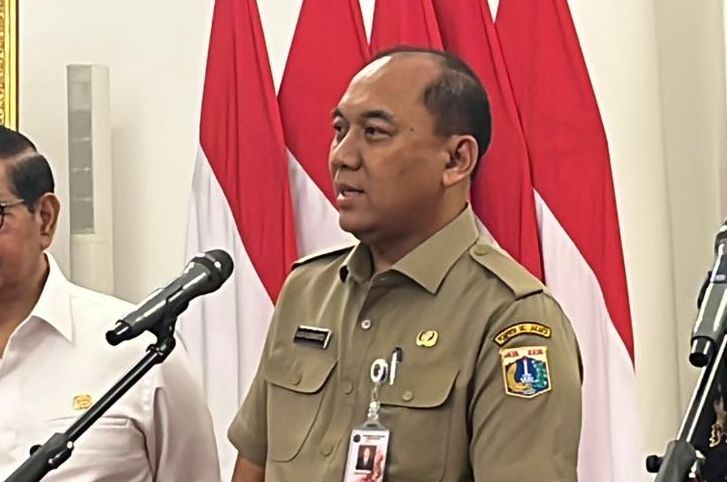 Uus Kuswanto di Balai Kota DKI Jakarta, Selasa, 7 April 2026.  <b>(NTVNews.id/Adiansyah)</b>