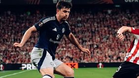Harry Maguire jadi kreator gol pertama Manchester United melawan Athletic Club.