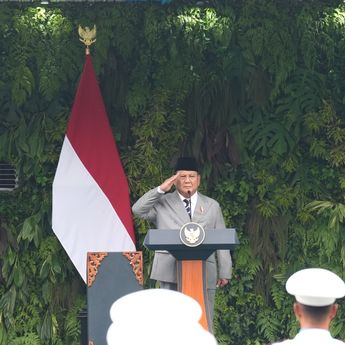 Prabowo Pimpin Upacara Hari Kesaktian Pancasila, Pelajar SMK Serukan Persatuan