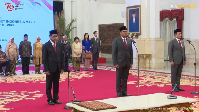 Jokowi Lantik Tiga Wakil Menteri