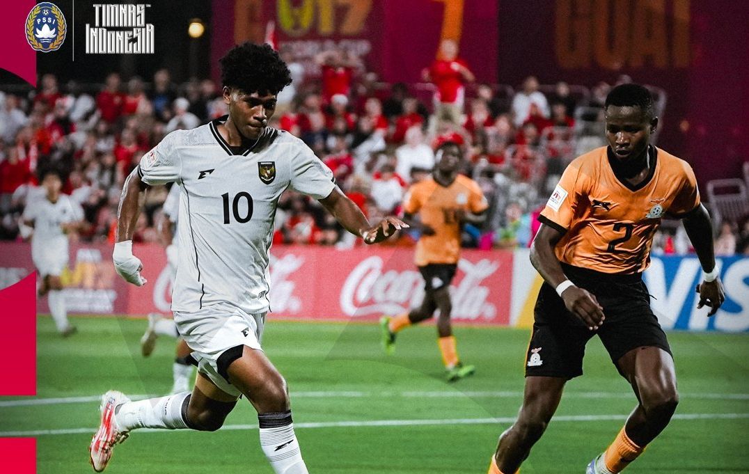 Timnas Indonesia U-17 vs Zambia <b>(X: TImnas Indonesia)</b>