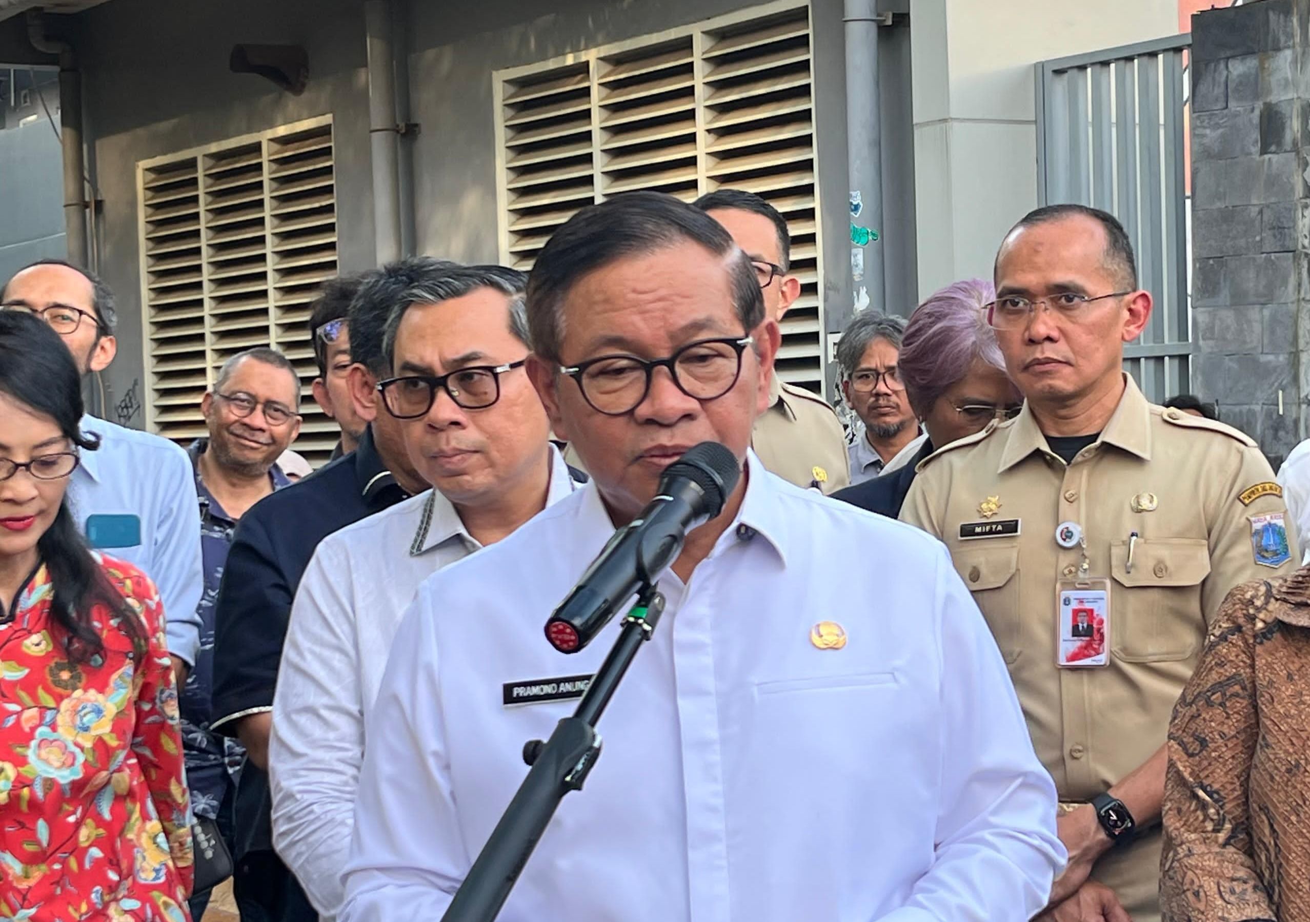 Pramono Anung <b>(NTVNews.id/ Adiansyah)</b>