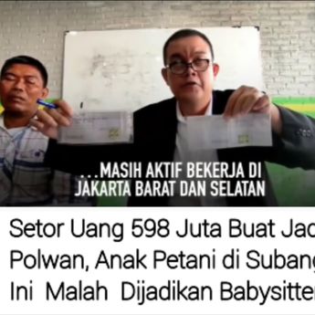 Petani Subang Ditipu Rp598 Juta oleh Oknum Polisi, Anak Bukan Masuk Polwan Malah Jadi Babysitter