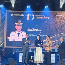 Gubernur Maluku Utara Sherly Tjoanda Raih Anugerah Bakti Nusantara 2025