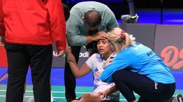 Retired di Semifinal Denmark Open 2024, Pelatih Ungkap Kondisi Cedera Gregoria Mariska: Sakitnya Sampai ke Pinggang