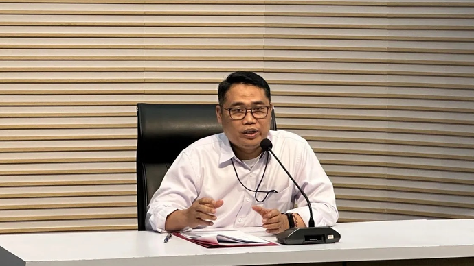 Deputi Penindakan dan Eksekusi Komisi Pemberantasan Korupsi Asep Guntur Rahayu memberikan keterangan di Gedung Merah Putih KPK, Jakarta, Rabu (11/3/2026). ANTARA/Rio Feisal