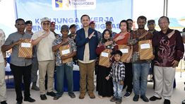441 Keluarga Transmigran Simeulue Resmi Miliki SHM Lewat Program Trans Tuntas