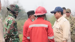 Prabowo Gerak Cepat Bertolak ke Kalimantan Pimpin Penanganan Karhutla