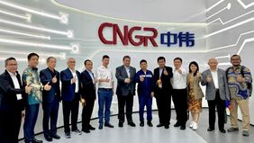 CNGR, Grup perusahaan besar asal China yang bergerak di industri pengolahan nikel terintergrasi akan meningkatkan investasi di Indonesia.