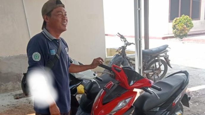 Aksi Bripka Rico Bawa Anak Istri Tangkap Komplotan Pencuri Motor Meski Sempat Ditembaki <b>(Istimewa)</b>