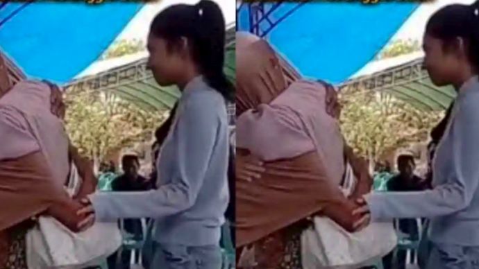 Azizah Salsha Takziah ke rumah Pratama Arhan 