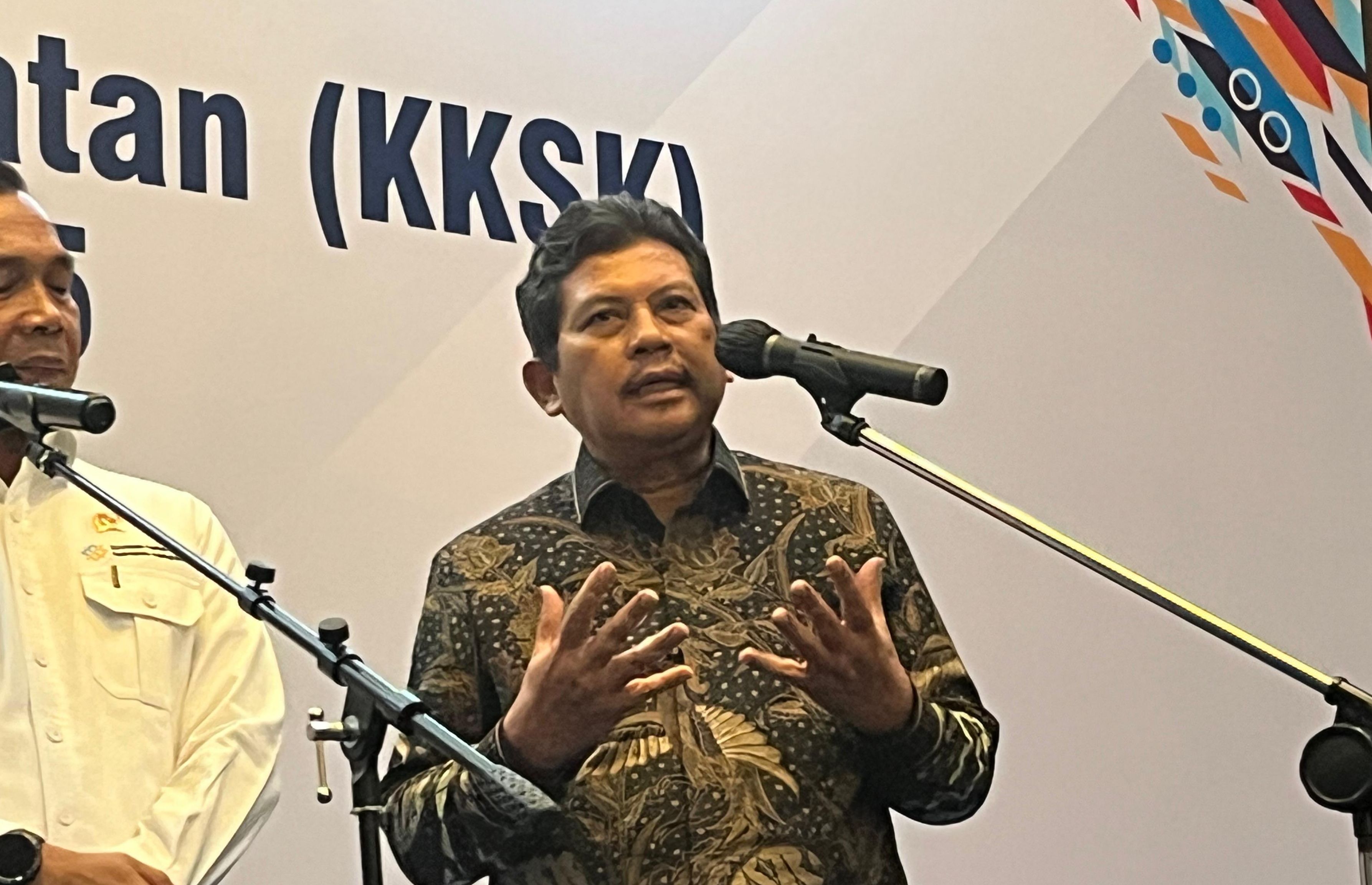 Dirut BPJS Kesehatan, Ali Ghufron Mukti <b>(NTVNews.id/Adiansyah)</b>