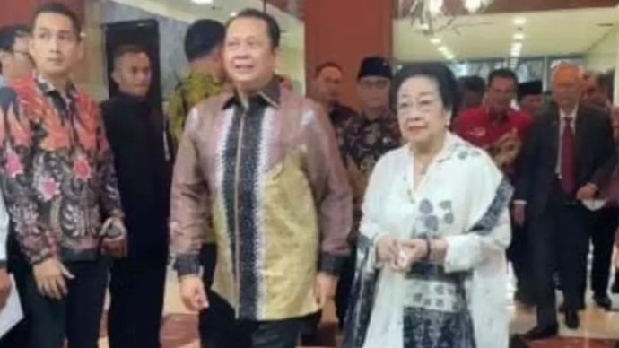 Megawati Hadiri Silaturahmi Kebangsaan dengan Pimpinan MPR RI