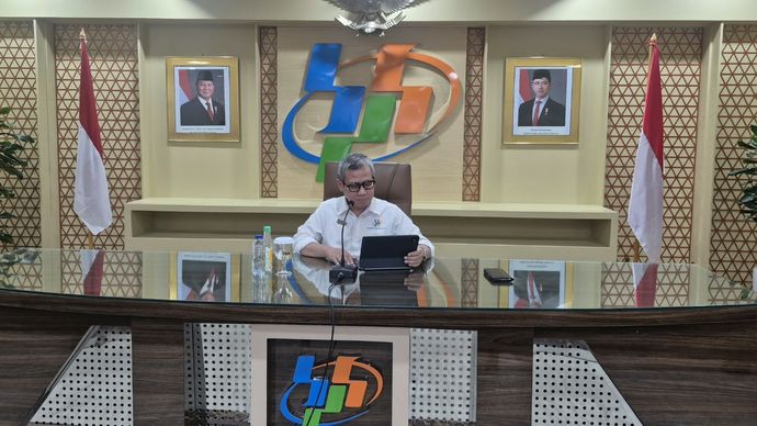 Deputi Bidang Statistik Distribusi dan Jasa BPS Ateng Hartono