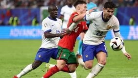 Prancis berhasil maju ke semifinal Euro 2024 setelah mengalahkan Portugal melalui adu penalti