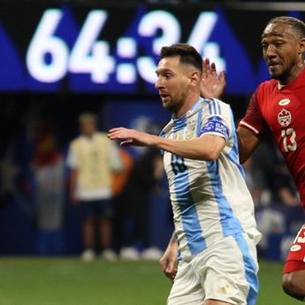 Argentina Tekuk Kanada 2-0, Lionel Messi Ukir Rekor Baru di Copa America