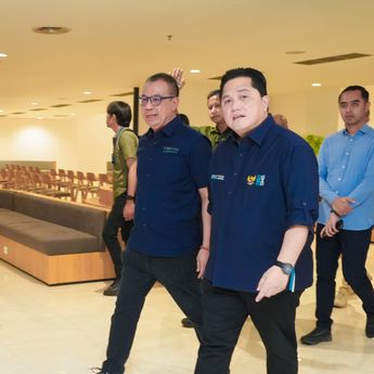 Erick Thohir Tinjau Terminal 2 F Bandara Soetta, Siap Jadi Pusat Layanan Haji dan Umrah