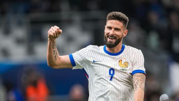 Olivier Giroud pensiun dari timnas Prancis